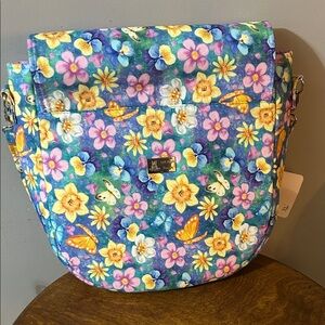 Colorful Floral Shoulder Bag